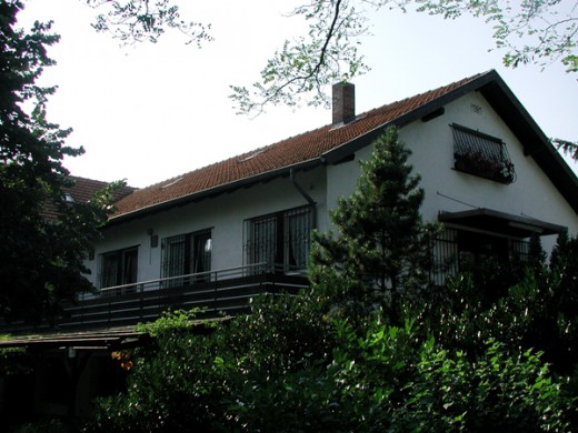 Haus Pannonia - Ansicht aus dem Woogbachtal